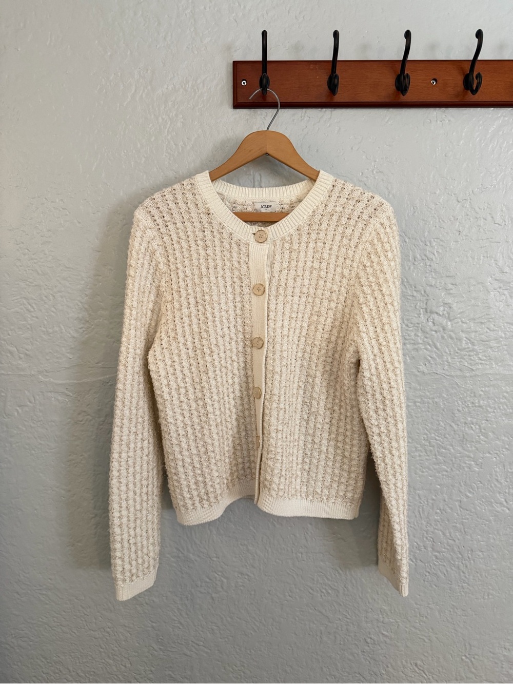 Knit lady jacket cardigan sweater - Picture 2 of 9